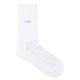 REAL IS SEXIER THAN PERFECT burgundy socks