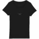 LIFE BEGINS AT THE END OF YOUR COMFORT ZONE black, navy woman tshirt