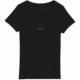 GO AFTER YOUR DREAMS NOT PEOPLE black, navy woman t-shirt