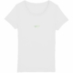 YOU'RE NOT LOST YOU'RE HERE white woman tshirt