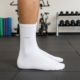 RISK IS ALWAYS BETTER THAN REGRET burgundy socks